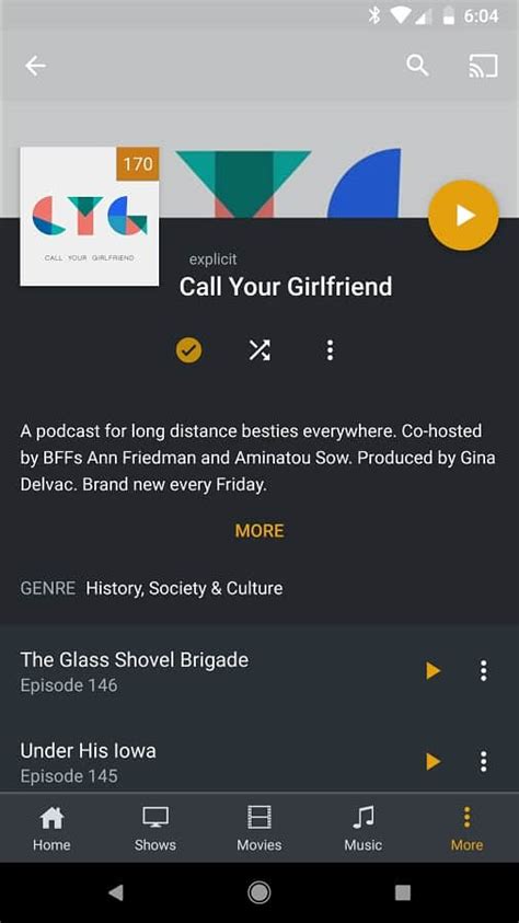 Plex Android App Gains Podcast Support Better Customization