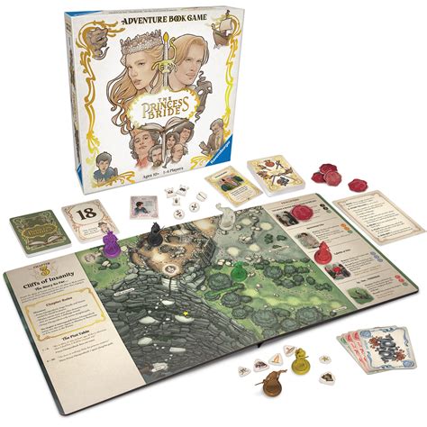 A 'classic' medieval melodrama that sounds like all the saturday serials you ever saw feverishly reworked by the marx. There's a "The Princess Bride" Board Game? Inconceivable!
