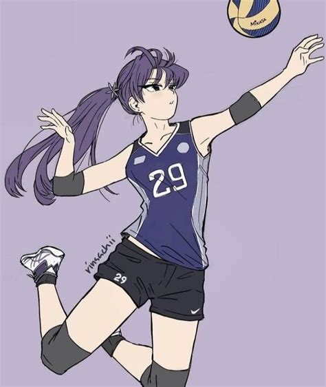 Volleyball Drawing Volleyball Poses Volleyball Anime Anime Neko Haikyuu Anime Kawaii Anime