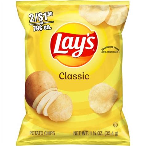 Lays Classic Potato Chips 113 Oz Dillons Food Stores