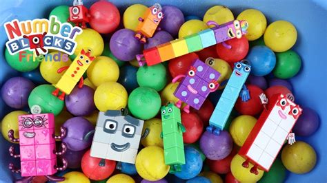 Numberblocks Numberblock Friends 1 To 10 Playing With Colorful Balls