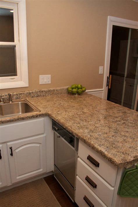 The before and after pictures were both taking on sunny days, but the poor lighting in the original kitchen. Beautiful Kitchen Remodel On A Budget - Before and After ...