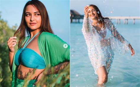Sonakshi Sinha Burns The Instagram With Her Hot Avatar In A Swimwear In Latest Pics From