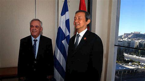 China Greece Vow To Strengthen Cooperation