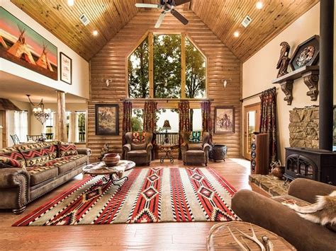 22 Luxurious Log Cabin Interiors You Have To See Log Cabin Hub