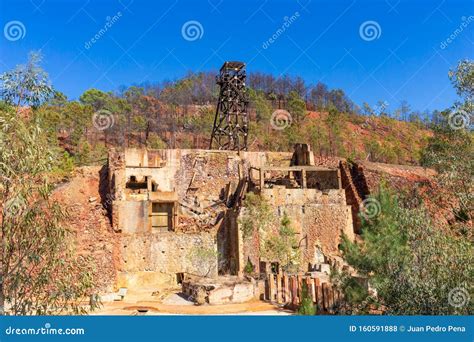 Mine De Rio Tinto Paysage De Mars Sur Terre Photo Stock Image Du
