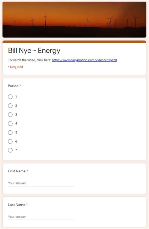 Then, when the children ask the plant a. Video Analysis - Bill Nye - Energy (MS-PS3) Google Form ...