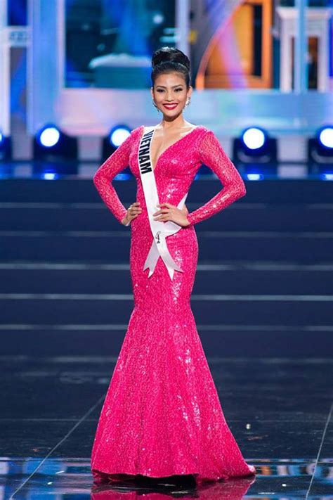 Miss Universe 2013 Contestants Dazzle In Stunning Evening Gowns
