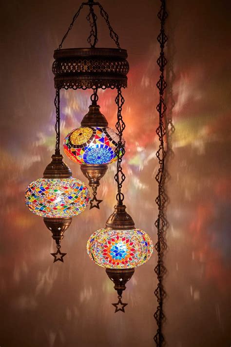 LaModaHome Choose From 12 Designs Turkish Moroccan Mosaic Glass