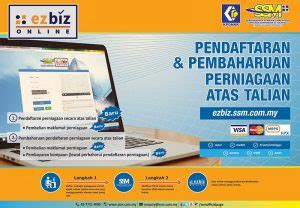 Perniagaan yang boleh didaftarkan di bawah app 1956 hanya perniagaan beroperasi di malaysia barat iaitu meliputi semenanjung malaysia dan wilayah persekutuan dan bentuk perniagaan adalah seperti berikut Renew Lesen Perniagaan SSM melalui EzBiz Online ...