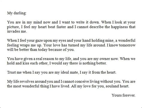 Love Letters To Boyfriend