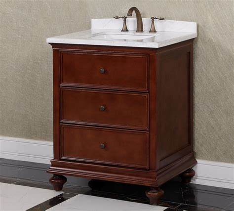 All vanity packages include the. 30 Inch Single Sink Bathroom Vanity in Brown UVLFWB19716A30