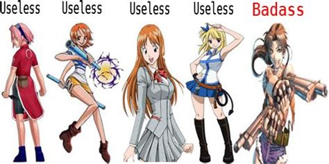 17 Best Images About Useless Female Anime Characters