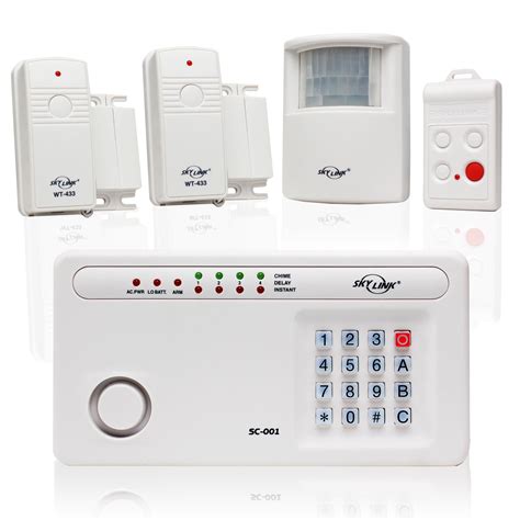 Skylink Sc 100w Wireless Deluxe Home And Office Burglar Alarm System