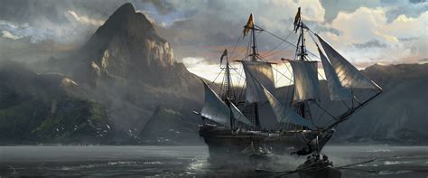 Assassin S Creed 4 Black Flag Barcos Antiguos Barcos Piratas