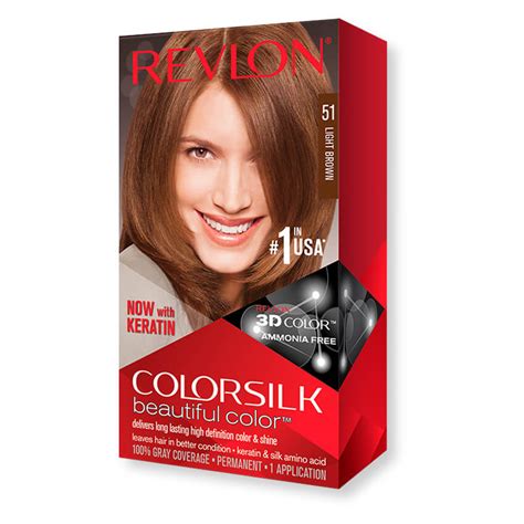 Revlon Colorsilk Hair Color Light Brown [51]