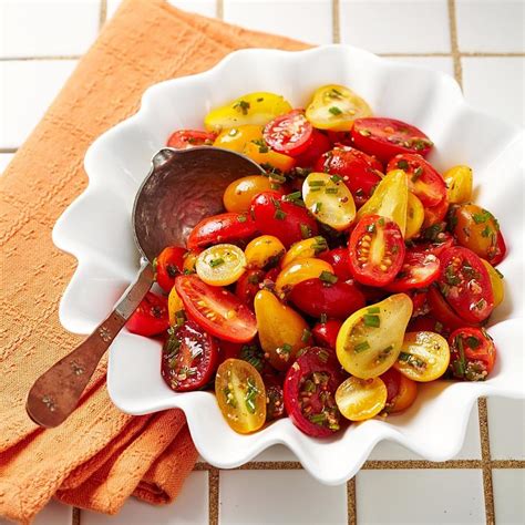 Anchovy And Cherry Tomato Salad Recipe Eatingwell