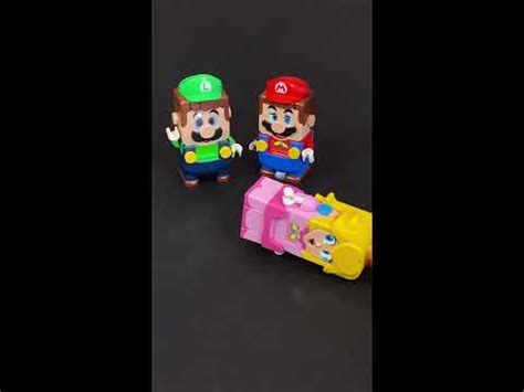 Mario Luigi Y Peach Lego Interact An As Youtube