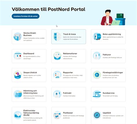 Enklare Etikett Utskrifter Med PDF Utskrift PostNord Portal Business