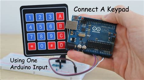 How To Connect Keypad With Arduino Using Single Wire Robotica Diy Vrogue