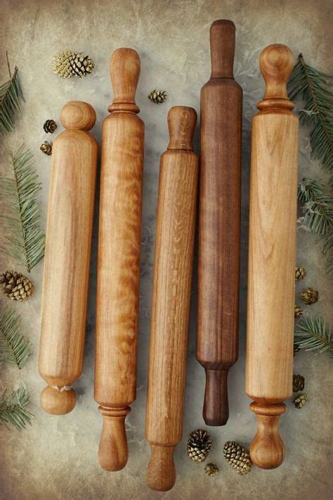 Vintage Wooden Rolling Pins Wood Lathe Wood Turning Rolling Pin