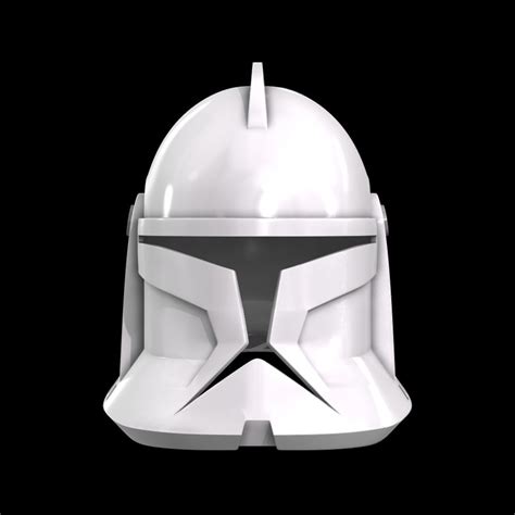 3d Printable Model Star Wars Phase 1 Clone Trooper Helmet