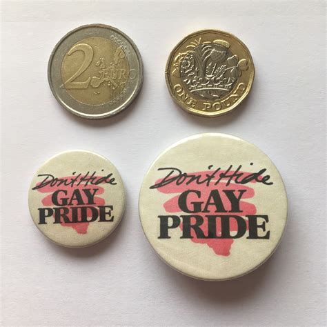 Gay Pride Button Set Lgbt Homosexuality Lesbian Pinback Badges Etsy Australia
