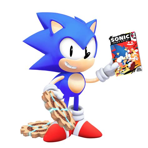 Classic Sonic Tyson Heese Style In 3d By Nibroc Rock On