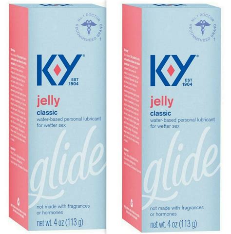 k y ky jelly personal lubricant 4oz 2 pack ~ 760488350003 ebay