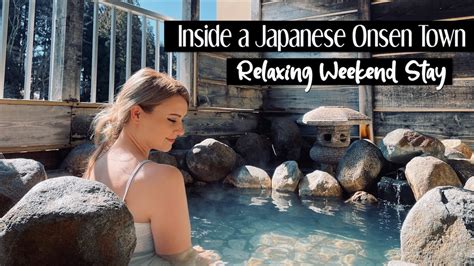 Staying Overnight In A Japanese Hot Spring Town ♨️ Zao Onsen In Yamagata Youtube