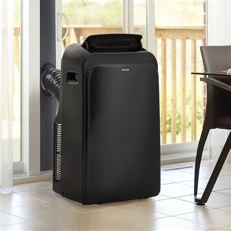 Danby 10000 Btu Doe 115 Volt Black Vented Portable Air Conditioner