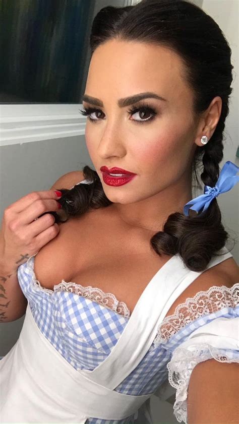 Demi Lovato As Dorothy At A Halloween Party 10292016 Hawtcelebs