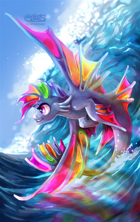 Rainbowdash Seapony — Weasyl