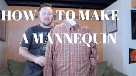How To Make A Homemade Mannequin Youtube