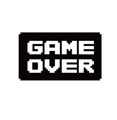 Game Over Png Transparent Image Download Size 800x827px