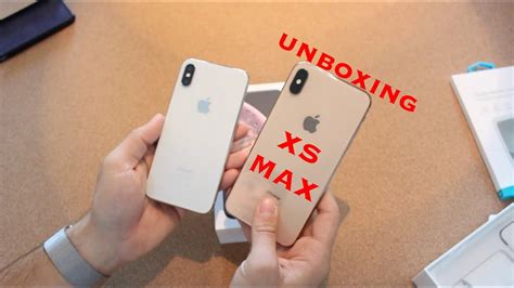 Iphone Xs Max Gold Unboxing Impresii Youtube