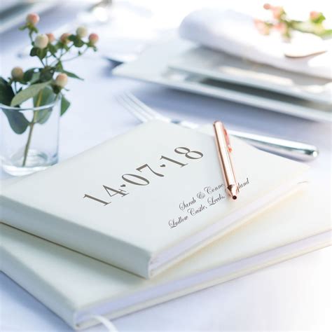 Beautiful Guest Books For Weddings Amor Designs Uk