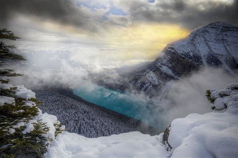 Lagos Lago Louise Alberta Banff Parque Nacional Banff Canadá