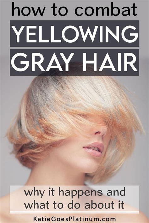 All You Need To Know About Yellowing Gray Hair In 2020 Blue Grey Hair