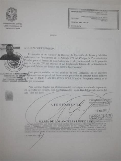 Tramite De Carta De Antecedentes No Penales En Linea Hidalgo Hot Sex Picture