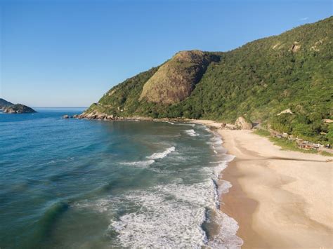 Premium Photo Aerial View Of Prainha Beach A Paradise In The West