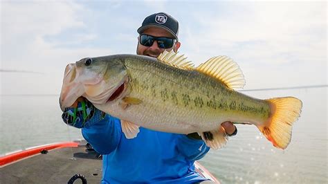Bass Fishing With Big Plastic Worms Texas Bass Fishing On Falcon Lake