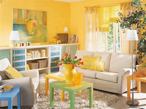 Decorating With Yellow Walls Interior Design