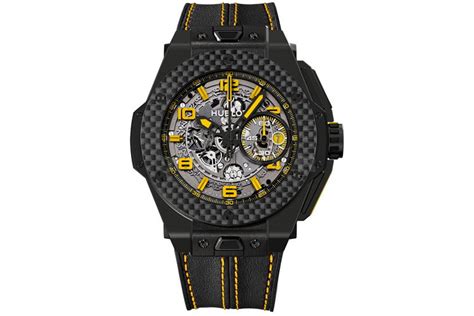 Hublot black ceramic big bang unico ferrari watch 401.cx.0123.vr. Hublot Big Bang UNICO Ferrari Mens Watch - 45mm 401.cq.0129.vr - | Timepiece Trader| Timepiece ...