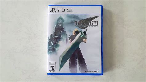 Final Fantasy 7 Remake Intergrade Ps5 Unboxing Youtube