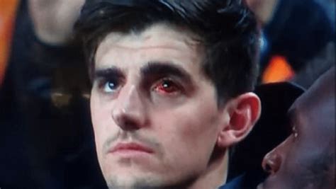 The rest of kbvb national team. Dit was er met het oog van Courtois aan de hand · #GOALS