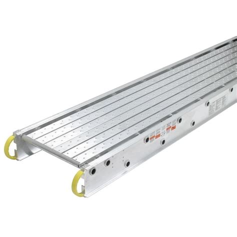 Shop Werner 20 Ft X 6 In X 204 In Aluminum Scaffold Stage At