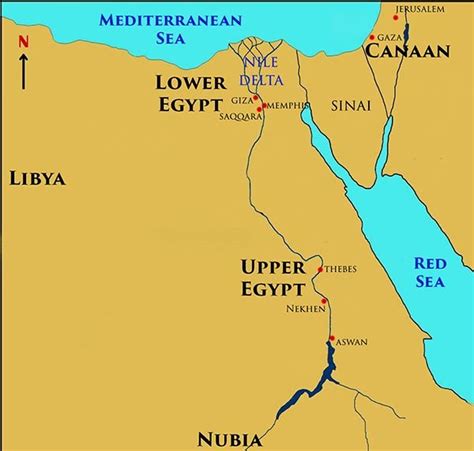 Upper Egypt And Lower Egypt Map Hiking In Map