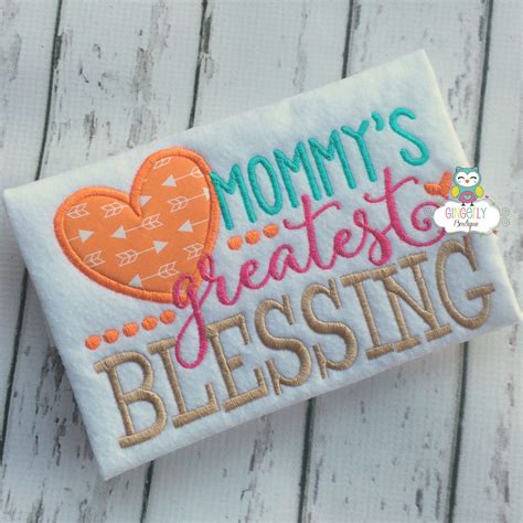 Mommy's greatest Blessing, Daddy's greatest Blessing, Grandma's greatest Blessing, Grandpa's Gre 