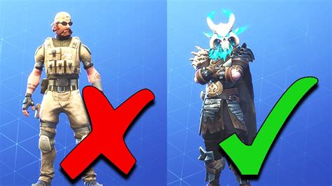 Ranking Every Season 5 Skin From Worst To Best In Fortnite Youtube